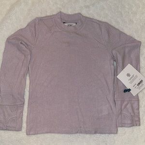 Athleta Girls You Rock Mock Neck Top